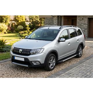RedLine V1 sivuportaat (2 kpl, alumiini) Dacia Logan MCV 2013–2020 kuva 1