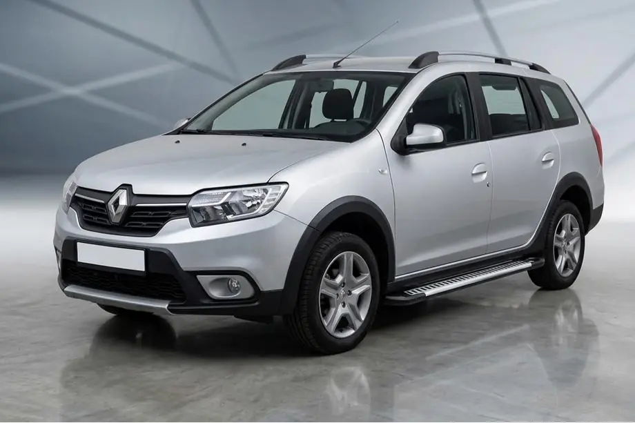 Dacia Logan MCV 2013–2020 Line-astinlaudat (2 kpl, alumiini) Image