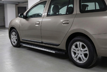 Dacia Logan MCV 2013–2020 Duru sivuportaat (2 kpl, alumiini) kuva 1