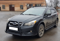 Subaru XV 2011–2017 Karjapuskuri F1-71 Black (ruostumaton teräs) kuva 2