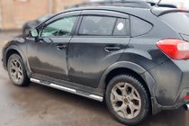 Subaru XV 2011–2017 Sivuputket BB002 (2 kpl, ruostumaton teräs) kuva 3