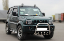 Suzuki Jimny 1998–2018 Karjapuskuri F2-01 (ruostumaton teräs) kuva 2