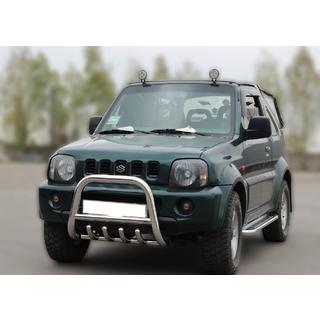 Karjapuskuri F2-01 (ruostumaton teräs) Suzuki Jimny 1998–2018 kuva 3