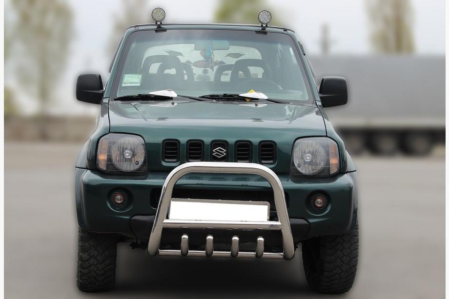 Suzuki Jimny 1998–2018 Karjapuskuri F2-01 (ruostumaton teräs) Image
