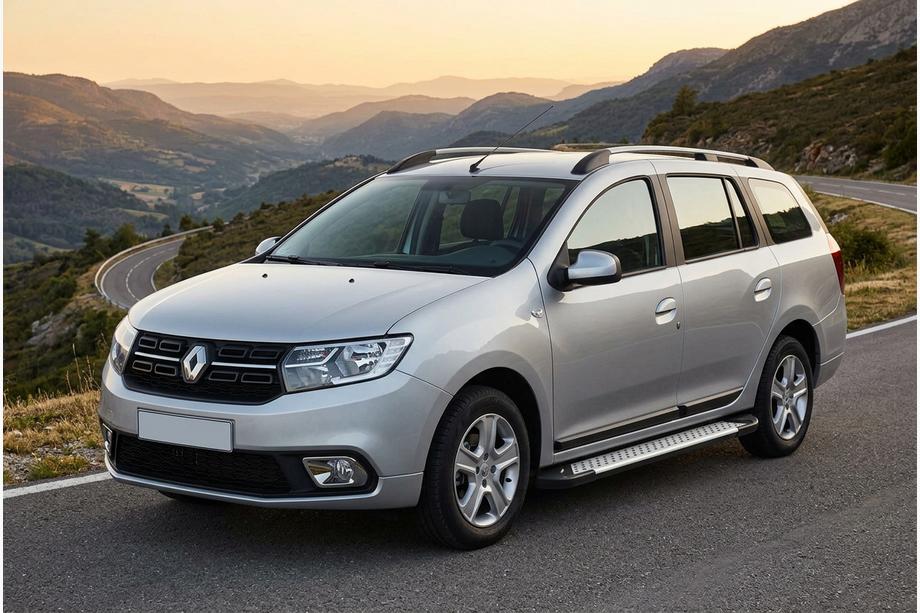 Dacia Logan MCV 2013–2020 Sivuaskelmat X-5 -tyyppi (2 kpl, alumiini) Image