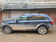 Audi Q7 2005–2015 Kattotelineen poikkitangot integroituihin kattokaiteisiin, lukittavat WingCarrier V2 (2 kpl) Musta kuva 2
