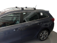 Kia Ceed 2012–2018 Kattotelineen poikkitangot integroituihin kattokaiteisiin, lukittavat WingCarrier V2 (2 kpl) Harmaa kuva 1