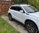 Suzuki Vitara 2015– Kattotelineen poikkitangot integroituihin kattokaiteisiin, lukittavat WingCarrier V2 (2 kpl) Musta kuva 2
