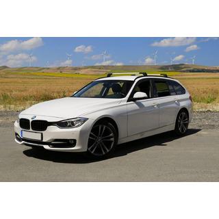 Kattotelineen poikkitangot integroituihin kattokaiteisiin, lukittavat WingCarrier V2 (2 kpl) BMW 5-sarja F10/F11 2010–2016 kuva 1
