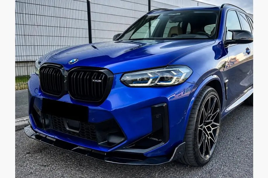 BMW X3 G01 2018– Etulipan lippa (F97 2022-2024, kiiltävänmusta) Image