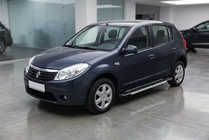 Dacia Sandero 2007–2013 RedLine V1 sivuportaat (2 kpl, alumiini) kuva 1