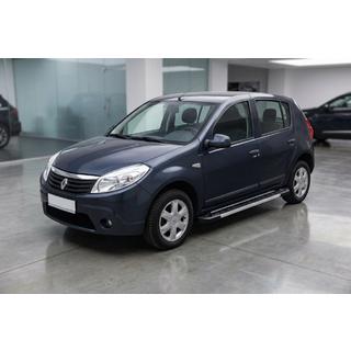 RedLine V1 sivuportaat (2 kpl, alumiini) Dacia Sandero 2007–2013 kuva 1