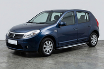 Dacia Sandero 2007–2013 Line-astinlaudat (2 kpl, alumiini) kuva 1