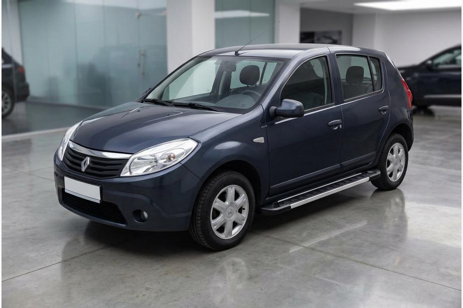 Renault Sandero 2007–2013 RedLine V1 sivuportaat (2 kpl, alumiini) Image