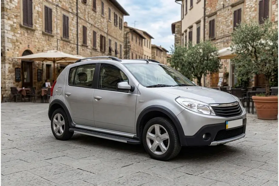 Renault Sandero 2007–2013 Duru sivuportaat (2 kpl, alumiini) Image