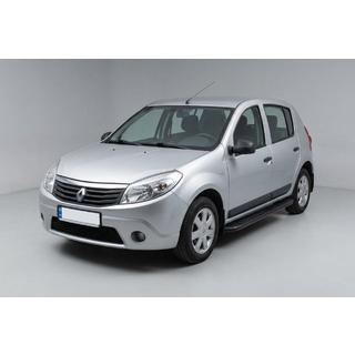 Sivuporrast Bosphorus Black (2 kpl, alumiini) Renault Sandero 2007–2013 kuva 1