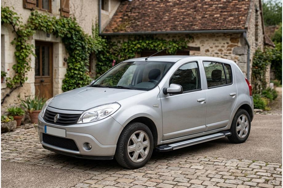 Renault Sandero 2007–2013 Rainbow sivuportaat (2 kpl, alumiini) Image