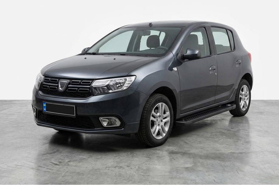 Renault Sandero 2013–2022 Allmond Black sivuportaat (2 kpl, alumiini) Image