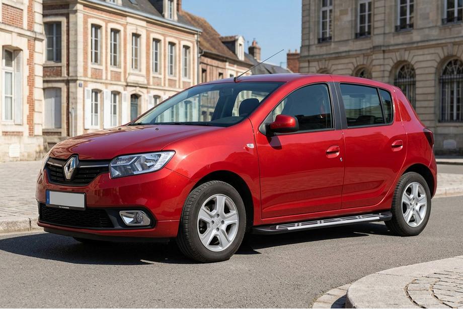Renault Sandero 2013–2022 Sunrise sivuportaat (2 kpl, alumiini) Image