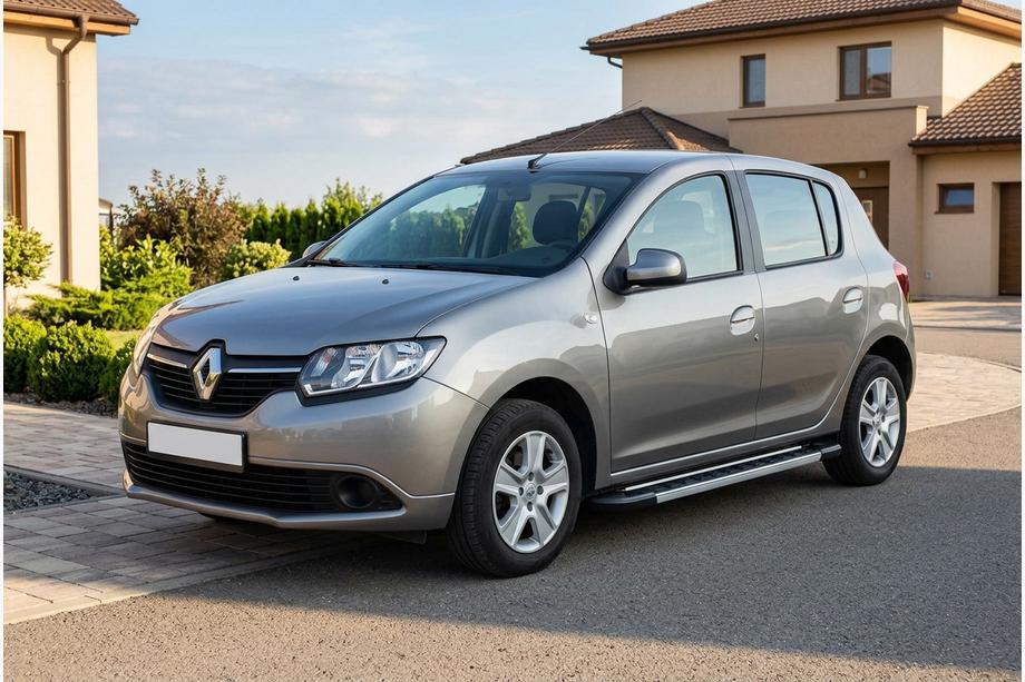 Renault Sandero 2013–2022 RedLine V1 sivuportaat (2 kpl, alumiini) Image