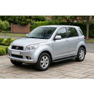 Allmond Black sivuaskelmat (2 kpl, alumiini) Daihatsu Terios 2006–2017 kuva 1