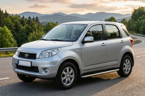 Daihatsu Terios 2006–2017 Maydos V1 sivuportaat (2 kpl, alumiini ↗ ruostumaton teräs) kuva 1