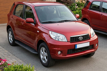 Daihatsu Terios 2006–2017 Sivuporrast Bosphorus Black (2 kpl, alumiini) kuva 2