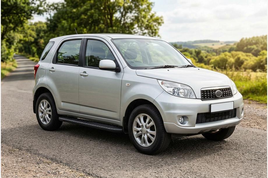 Daihatsu Terios 2006–2017 Sivuporrast Bosphorus Black (2 kpl, alumiini) Image