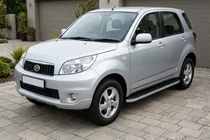 Daihatsu Terios 2006–2017 Tayga Grey -sivuaskelmat (2 kpl, alumiini) kuva 1
