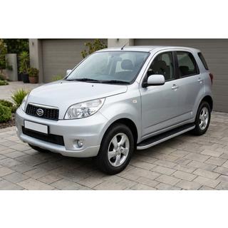 Tayga Grey -sivuaskelmat (2 kpl, alumiini) Daihatsu Terios 2006–2017 kuva 1