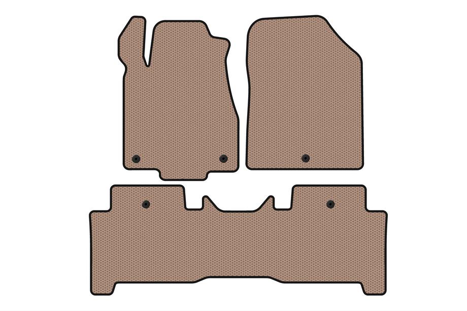 Acura MDX 2007–2013 Kumimatot Carsuit (2 riviä, beige) Image
