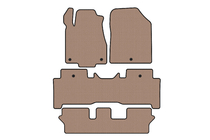 Acura MDX 2007–2013 Carsuit kumimatot matkustamoon (3 riviä, beige) kuva 1