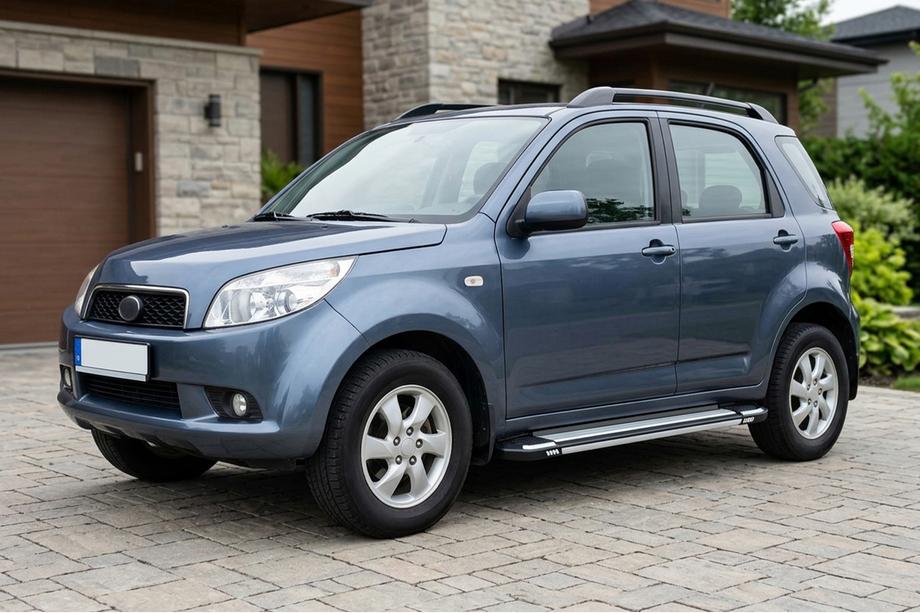 Daihatsu Terios 2006–2017 Rainbow sivuportaat (2 kpl, alumiini) Image