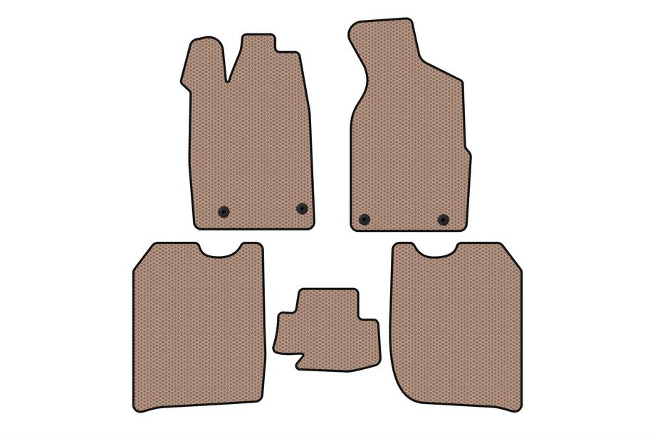 Audi 100 C3 1988–1991 Kumimatot Carsuit (1982-1988, Sedan, beige) Image