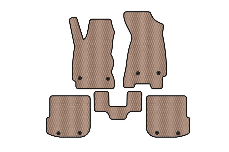 Audi A4 B5 1994–2001 Kumimatot Carsuit (Avant, beige) Image