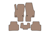 Audi Q3 2019–2025 Kumimatot Carsuit (Beige) kuva 1