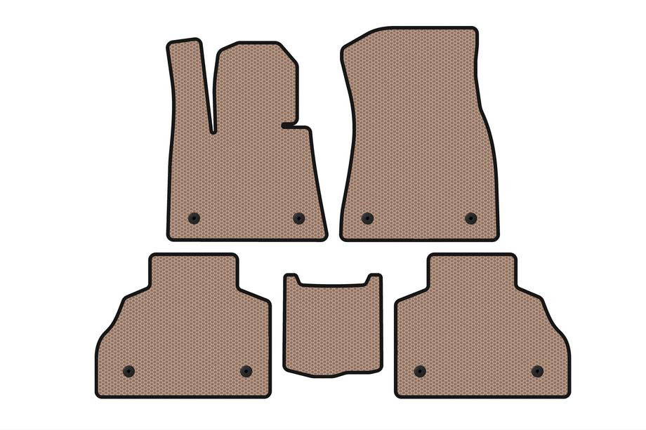 BMW X7 G07 2019– Kumimatot Carsuit (2 riviä, beige) Image