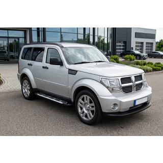 Sunrise sivuportaat (2 kpl, alumiini) Dodge Nitro 2006–2011 kuva 1