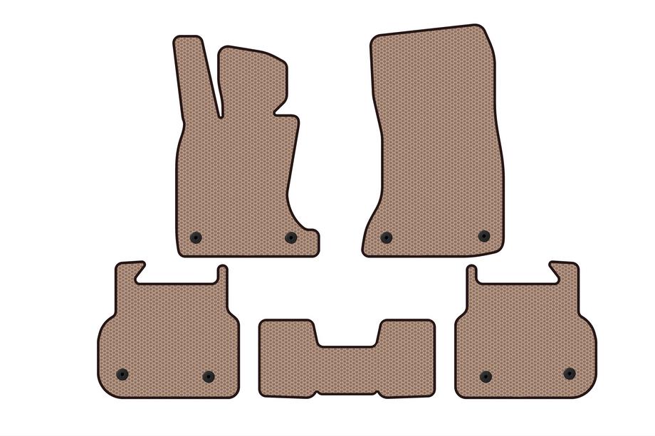 BMW 7-sarja F01/F02 2008–2015 Kumimatot Carsuit (F01, beige) Image