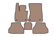 BMW X6 E71 2008–2014 Kumimatot matkustamoon Carsuit V-2 (Beige) kuva 1