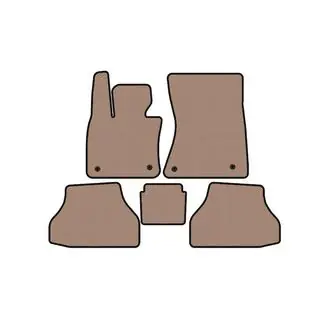 Kumimatot matkustamoon Carsuit V-2 (Beige) kuva 1