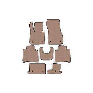 Carsuit kumimattosarja (F46:lle, 2 riviä, beige) BMW 2-sarja Active Tourer F45/F46 2014–2021 kuva 1