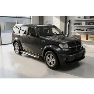 Line-astinlaudat (2 kpl, alumiini) Dodge Nitro 2006–2011 kuva 1