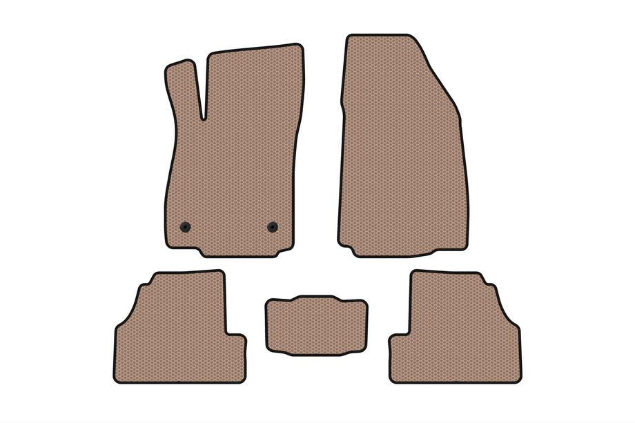 Chevrolet Trax 2012–2023 Kumimatot Carsuit (2012-2019, beige) Kuva 1