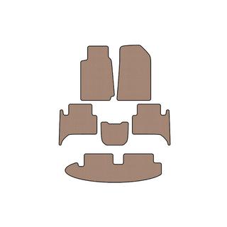 Carsuit kumimatot matkustamoon (3 riviä, beige) kuva 1