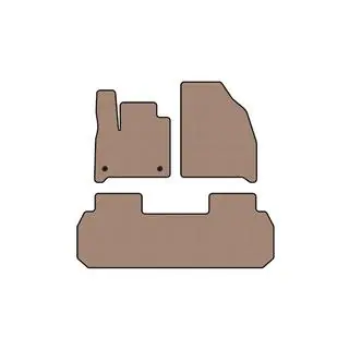 Kumimatot Carsuit (2 riviä, beige) kuva 1