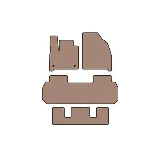 Carsuit kumimatot matkustamoon (3 riviä, beige) kuva 1
