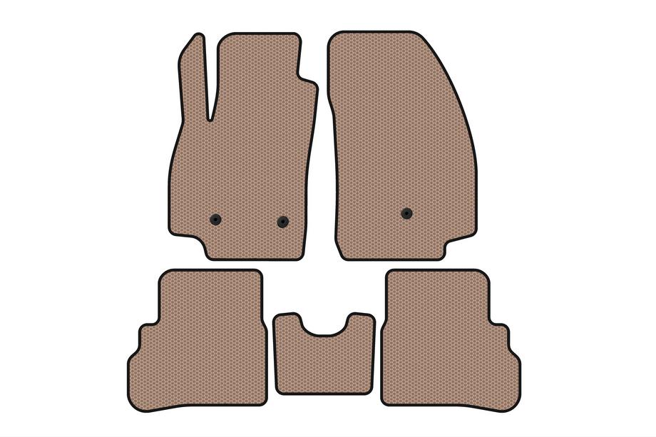 Chevrolet Spark 2015–2023 Kumimatot Carsuit (2018-2023, beige) Image