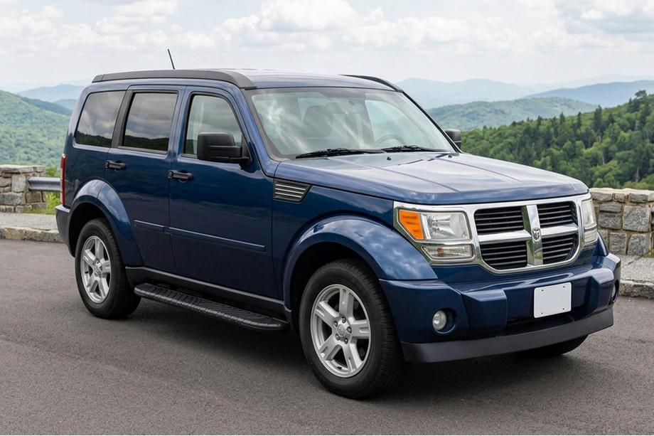 Dodge Nitro 2006–2011 Sivuporrast Bosphorus Black (2 kpl, alumiini) Image