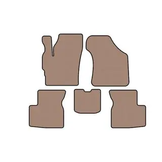 Kumimatot Carsuit (Beige) kuva 1